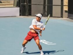 Nathan Barki Melaju ke Babak Kedua ITF World Tennis Tour di Bali