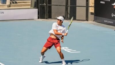 Nathan Barki Melaju ke Babak Kedua ITF World Tennis Tour di Bali