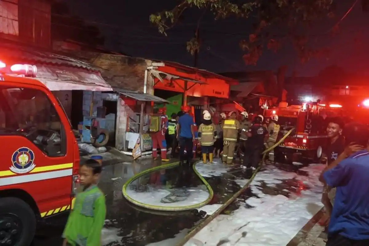 Fakta Penting Kebakaran Rumah Kontrakan di Koja