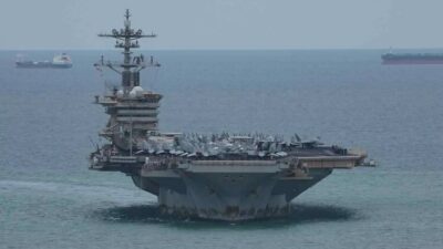 Kapal Induk USS Abraham Lincoln Berlabuh di Thailand Setelah 286 Hari Berlayar