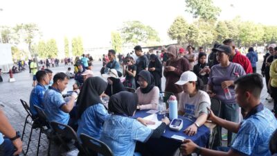 Pemeriksaan Kesehatan Gratis TNI Menyambut HUT ke-81