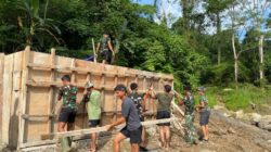 Pembangunan Jembatan Modular di Lolomoyo Gunungsitoli