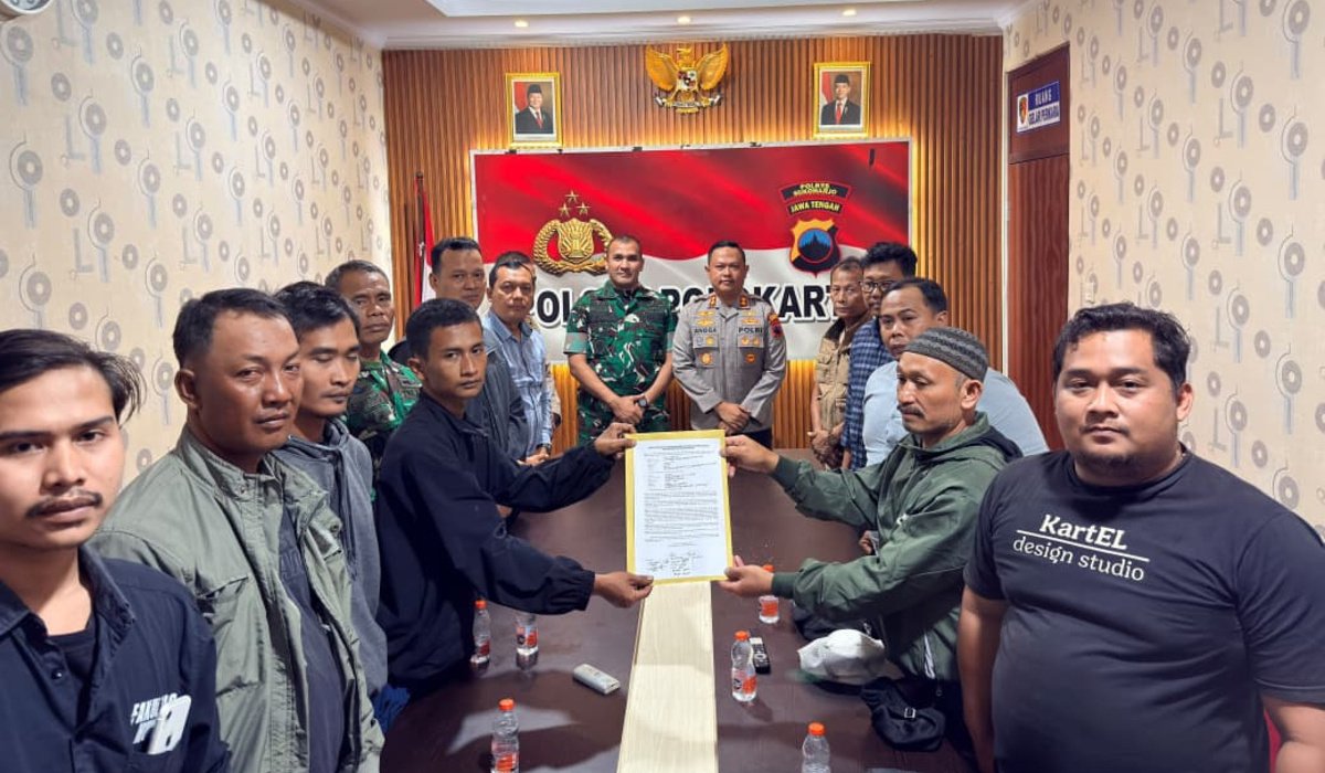Penyelesaian Damai Bentrokan Perguruan Silat di Sukoharjo