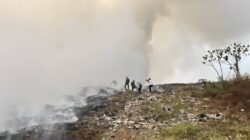 Kebakaran Meluas di Sekitar TPA Galuga, Bogor