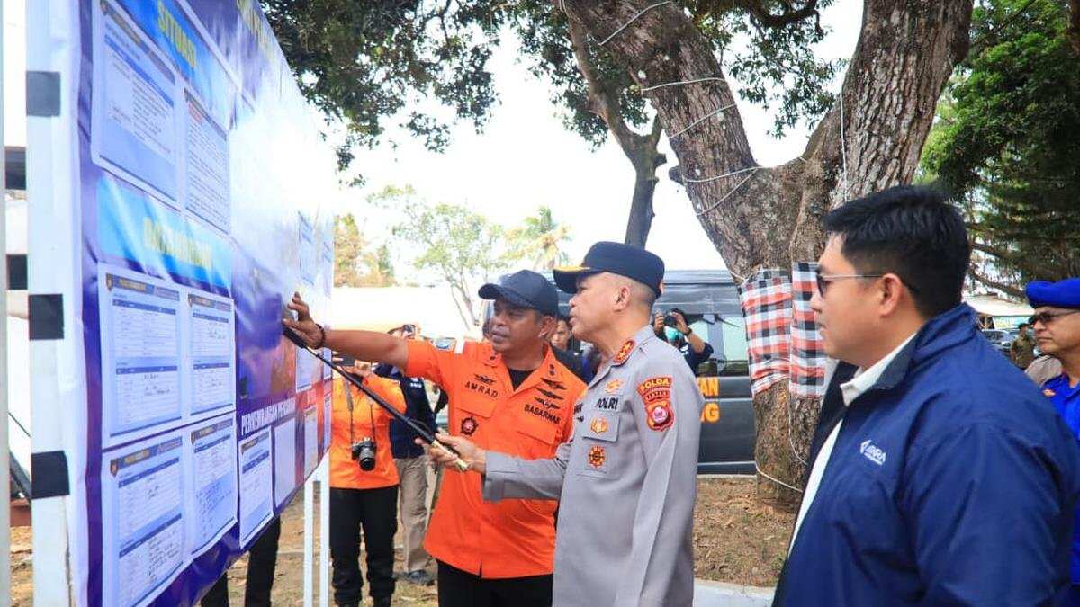 Pencarian Jurnalis yang Hilang di Selat Sunda Memasuki Hari Kedua