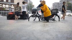 Banjir Ekstrem Menggenangi Jepang