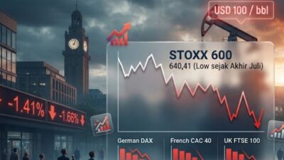 Analisis Terpuruknya Bursa Eropa
