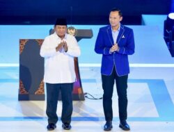 Ucapan Terima Kasih Prabowo di HUT ke-25 Partai Demokrat