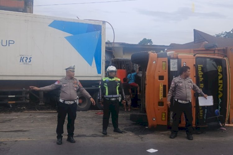 Kecelakaan Beruntun di Sibolangit Mengakibatkan Kerusakan Signifikan