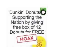 Hoaks Terhadap Kedai Donat yang Beredar di Pesan Berantai