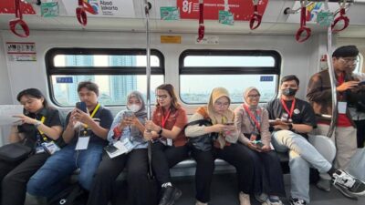 Pengujian Rute LRT Kelapa Gading-Manggarai Dimulai