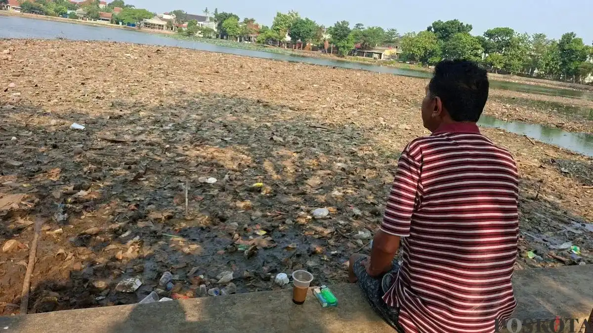 Kondisi Setu Cilodong Depok Memburuk Akibat Musim Kemarau