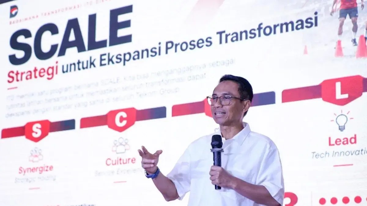 Telkom Luncurkan Strategi Transformasi Digital Scale untuk Optimalisasi Operasional