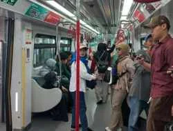 Antusiasme Warga Menyambut Tarif Promo LRT Jakarta