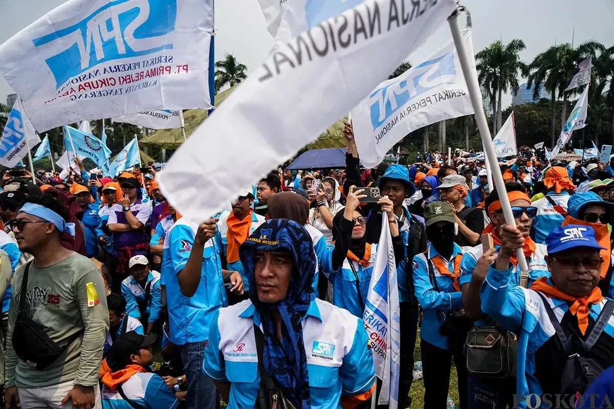 Perkembangan Terbaru Demo Buruh di Jakarta