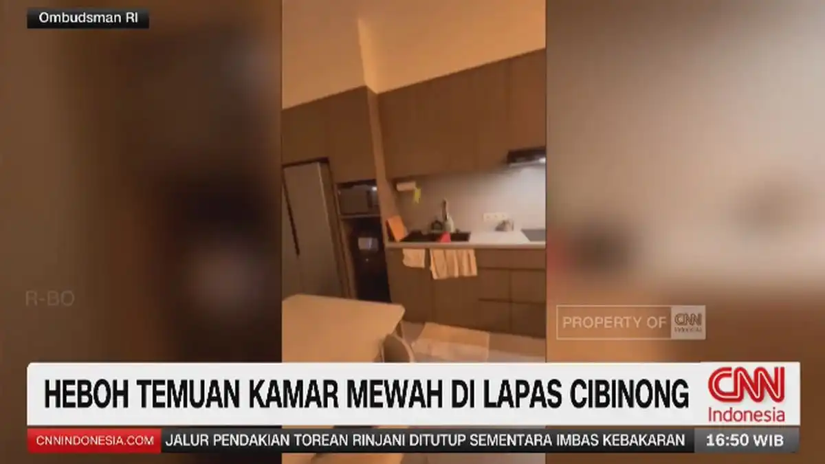 Kondisi Mewah di Lapas Cibinong Mengundang Sorotan