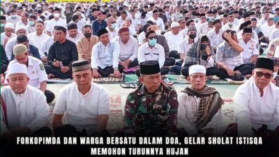 Forkopimda dan Warga Bersatu dalam Doa, Gelar Sholat Istisqa Memohon Turunnya Hujan Forkopimda dan Warga Bersatu dalam Doa, Gelar Sholat Istisqa Memohon Turunnya Hujan