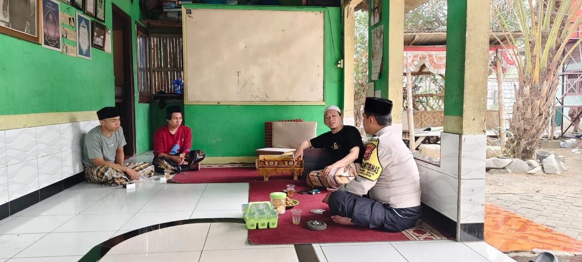 Sambang Pondok Pesantren, Aiptu Budiansyah Perkuat Harkamtibmas di Pasir Jaya