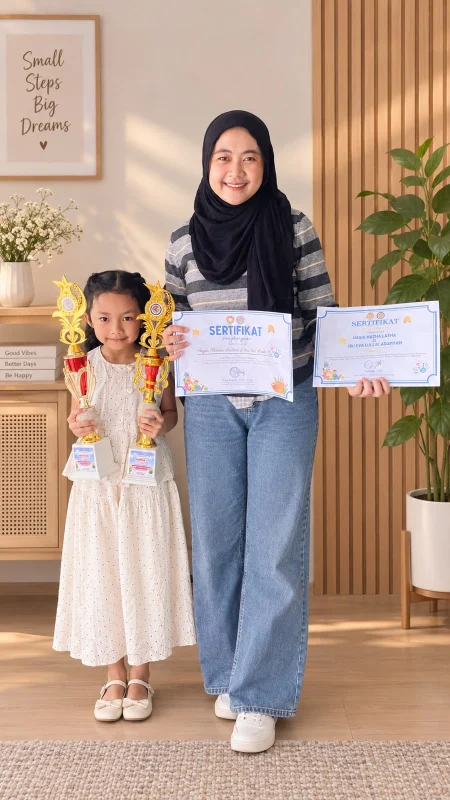 LAGI, TK NIRWANA CENDIKIA RAIH TUJUH PIALA PADA LOMBA MEWARNAI ANAK DAN ORANGTUA