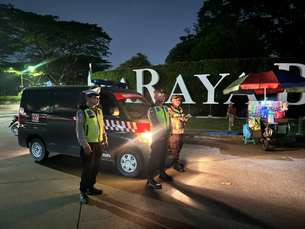 Patroli Mobile Ops Cipkon KRYD, IPTU Rusandi Sasar Kawasan Bizpoint, Bizlink, dan Millenium