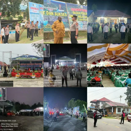Kapolres Maybrat Hadiri Hut Theofani Ke-75: 49 Personel Turunkan Jaga KKR di Kampung Jitmau Perkuat Kebersamaan Jemaat