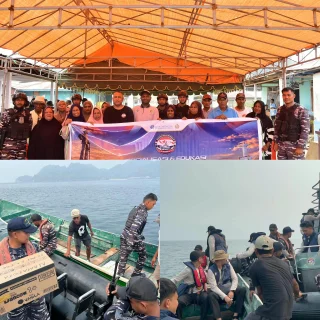 KRI Layaran-854 Lanjutkan Misi Ekspedisi Rupiah Berdaulat 2026 di Kampung Arguni-Taver, Fakfak