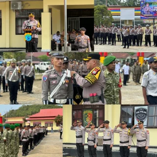 Polres Maybrat Gelar Apel Pasukan Operasi Patuh Dofior 2026, Kapolres Tekankan Tertib Berlalu Lintas