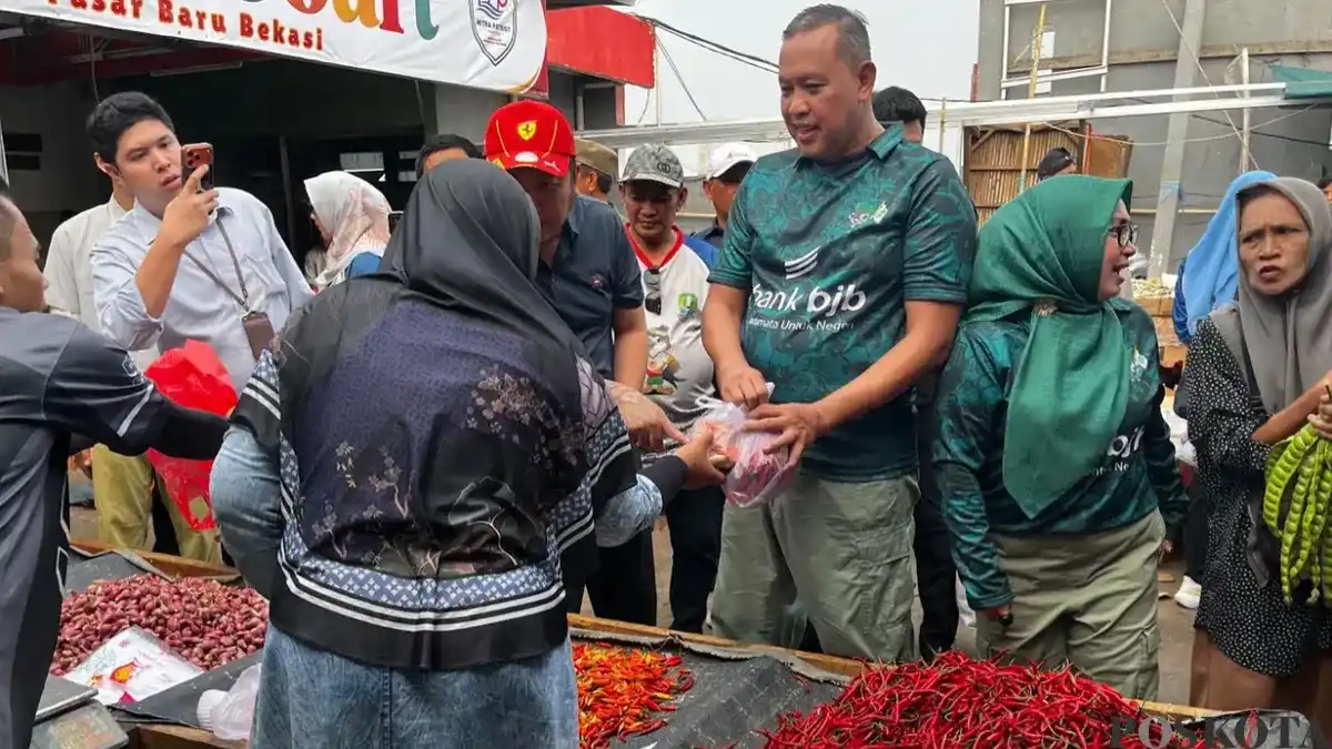 Gerakan Gebrak Pasar Bekasi Dorong Belanja Warga dan Aktivitas Pedagang