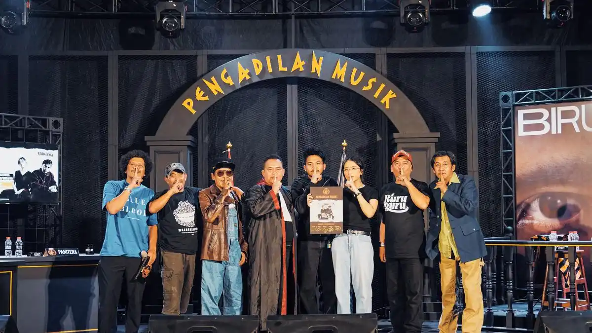 Biru Baru Hadapi Persidangan dalam DCDC Pengadilan Musik Edisi ke-66