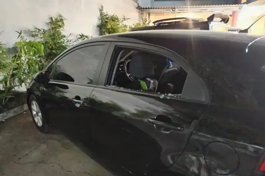 Jurnalis Menjadi Korban Pecah Kaca Mobil Saat Singgah di Depok