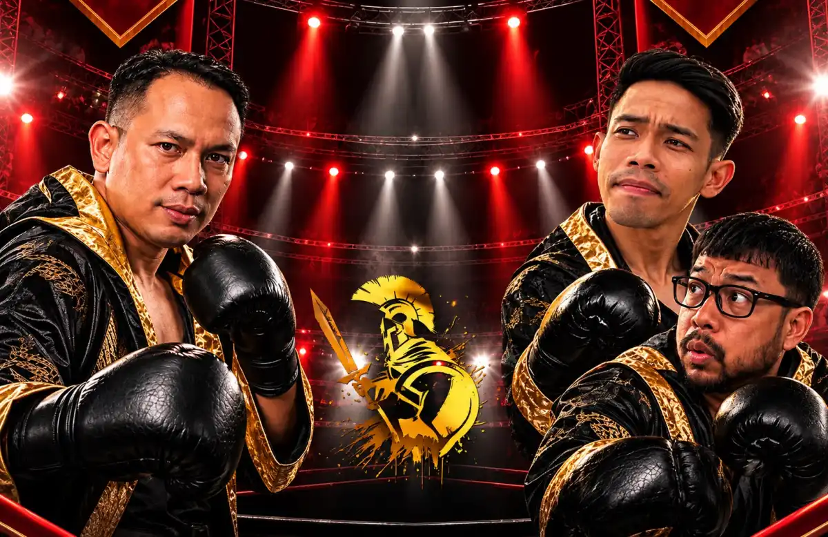 Dede Sunandar Tak Sadarkan Diri Usai Terkena Pukulan Vicky Prasetyo di Ring