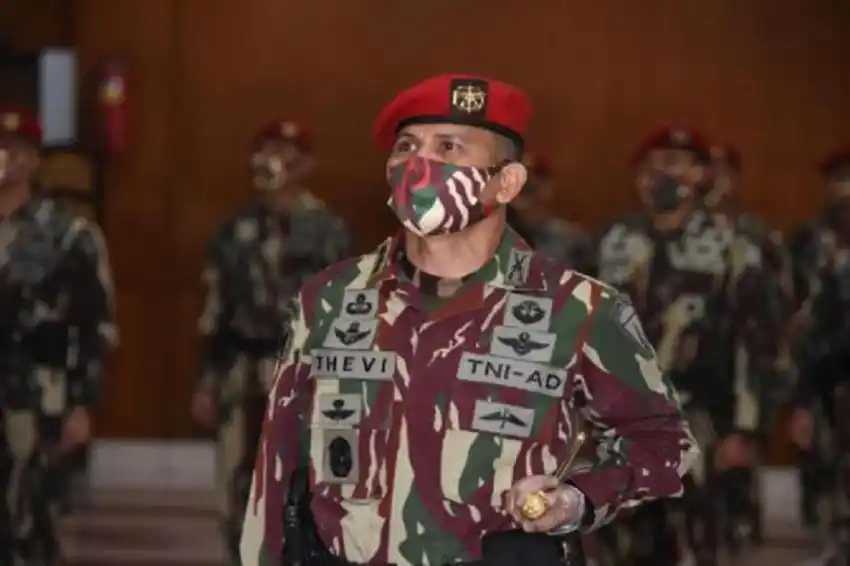 Mayjen TNI Thevi Angandowa Zebua, Perwira Kopassus yang Memimpin Kodam XXVII/Sobe Sonbai