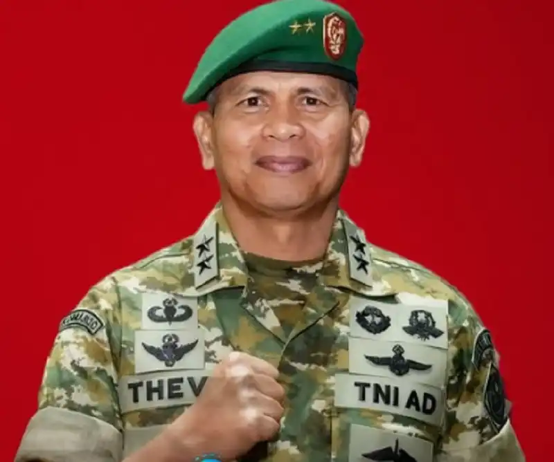 Profil Mayjen Thevi Angandowa Zebua, Komandan Perdana Kodam XXVII/Sobe Sonbai