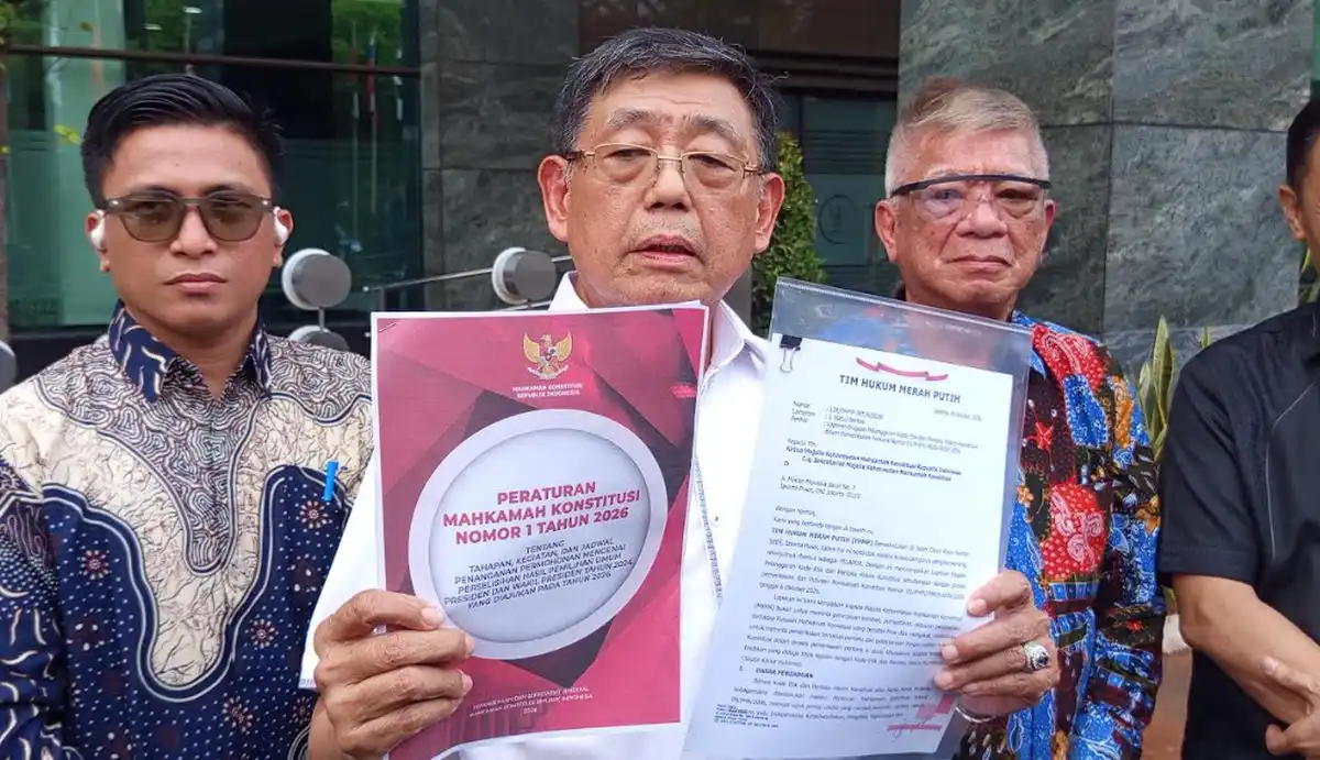 THMP Laporkan Sembilan Hakim MK ke MKMK terkait Sidang PHPU Ijazah Gibran