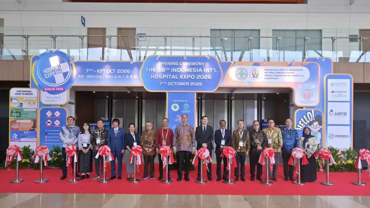 Bawa Teknologi Berbasis AI, Hospital Expo ke-38 Digelar 7-10 Oktober
