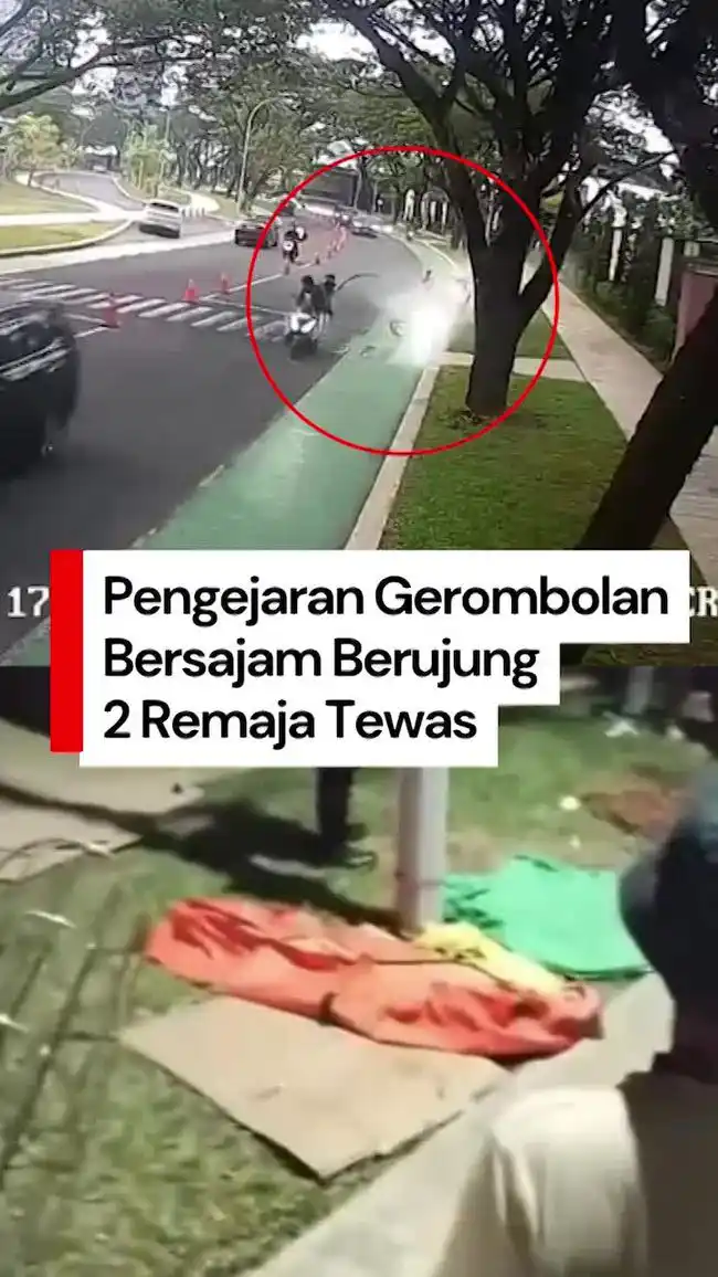 Dua Pelajar Tewas dalam Kecelakaan Setelah Dikejar Kelompok Bersenjata Tajam di Alam Sutera