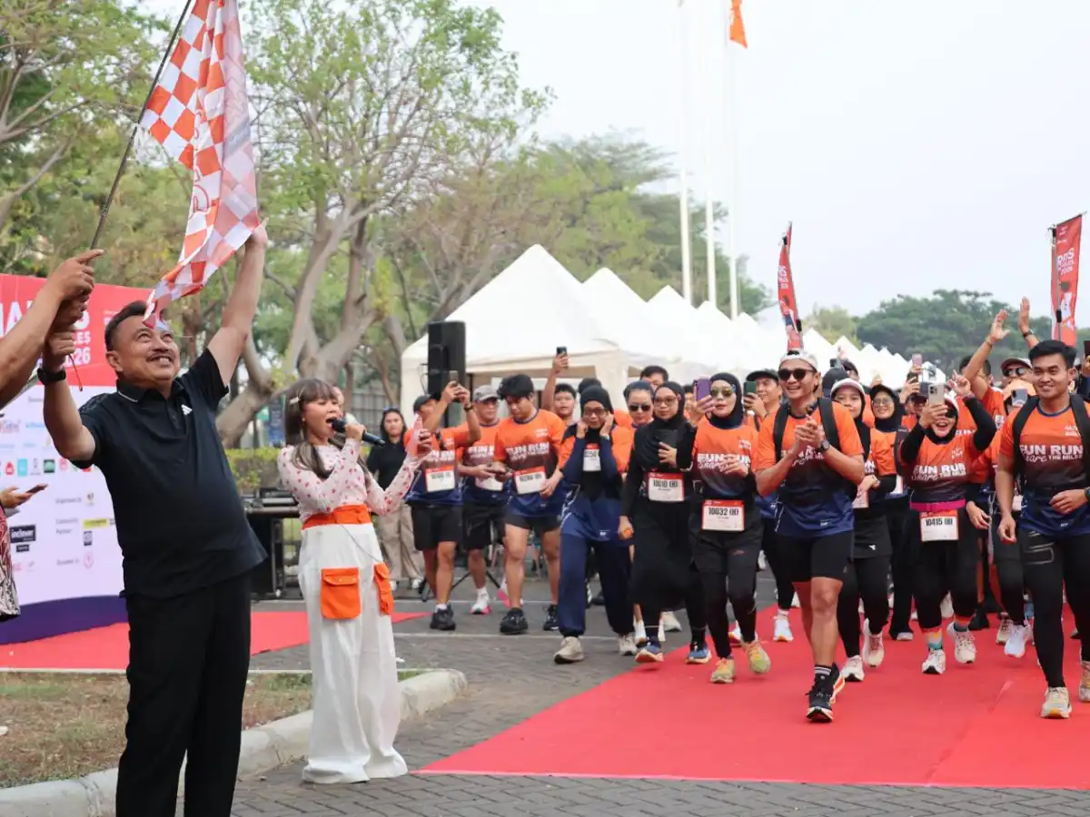 Semangat Hidup Sehat Warga Bekasi Tergambar dalam Harris Share the Miles 2026