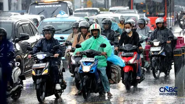 BMKG Petakan Potensi Hujan dan Risiko Cuaca di Indonesia pada 12 Oktober 2026