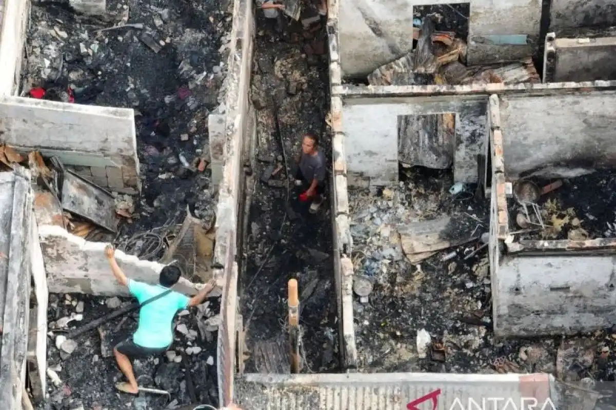 Penanganan Pengungsi Kebakaran di Kramat Berfokus pada Kebutuhan Dasar