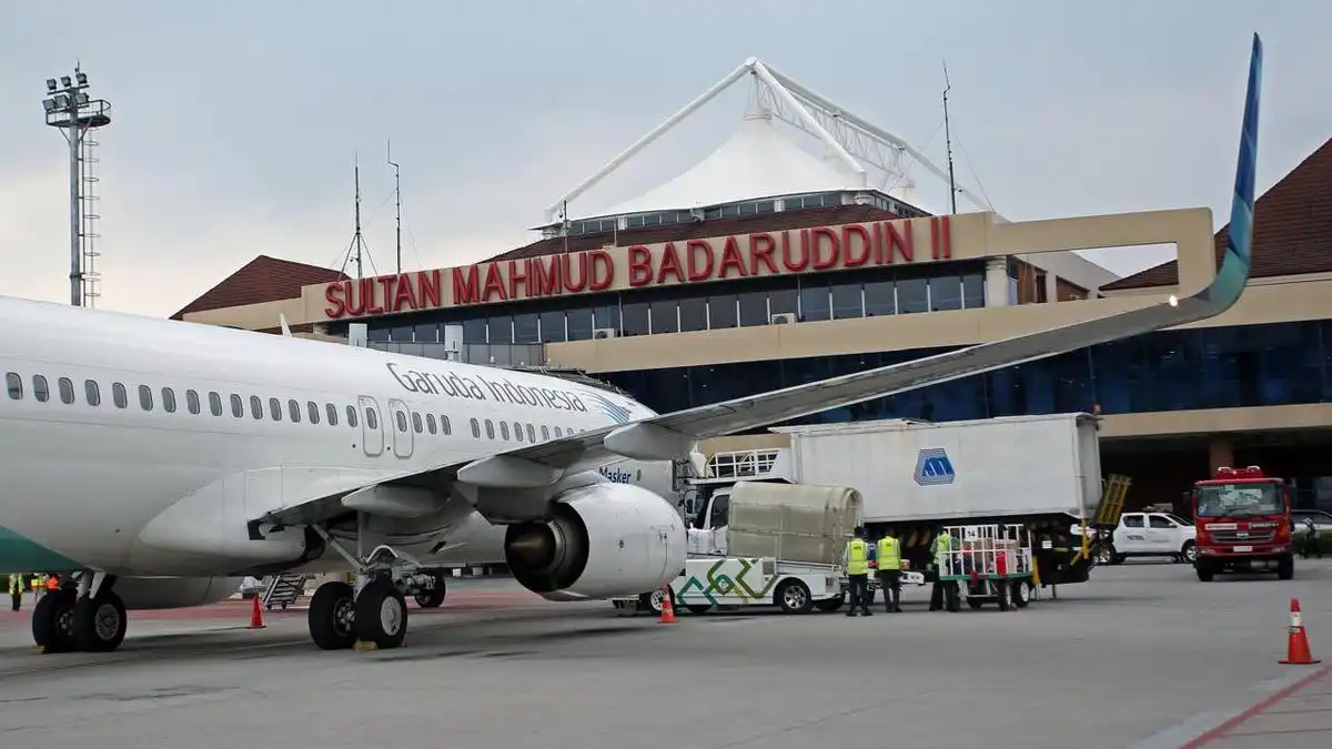Jarak Pandang Pulih, Aktivitas Penerbangan di Bandara SMB II Palembang Kembali Lancar