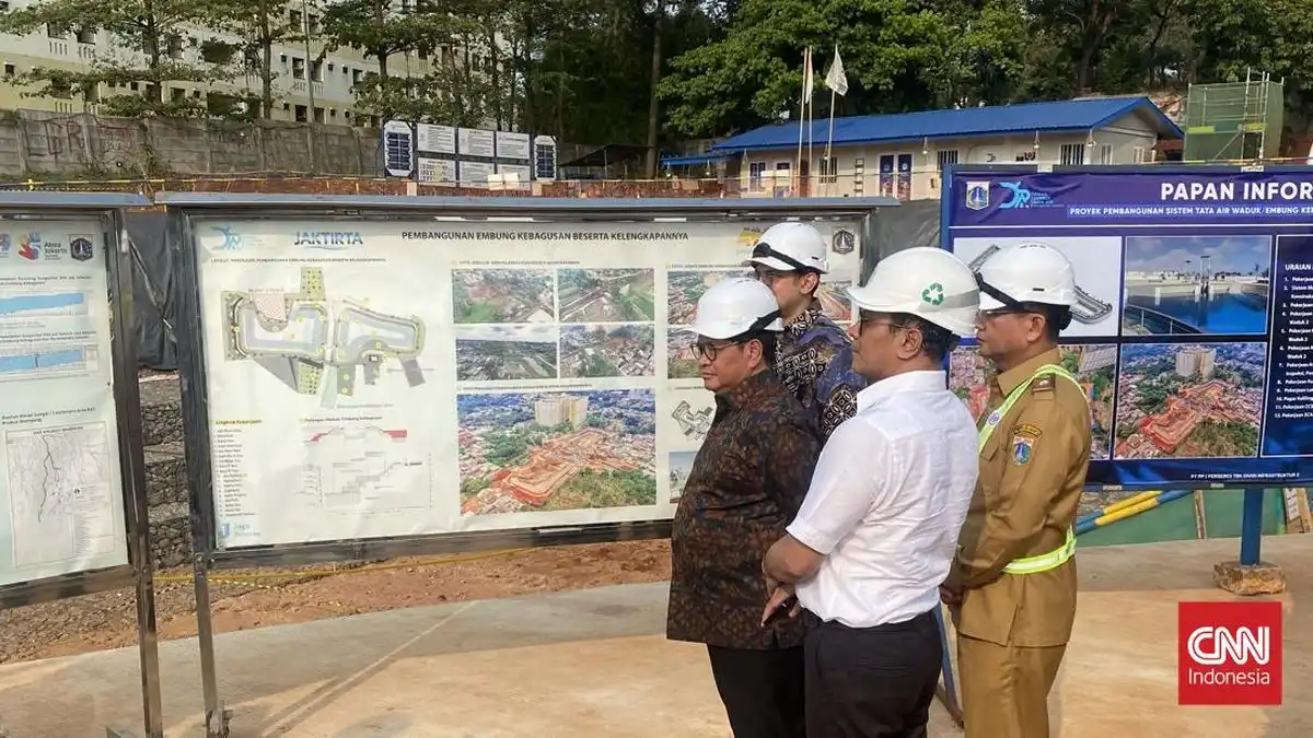 Pramono Anung Sebut DAS Mampang-Krukut Berpotensi Menekan Banjir hingga 8 Persen