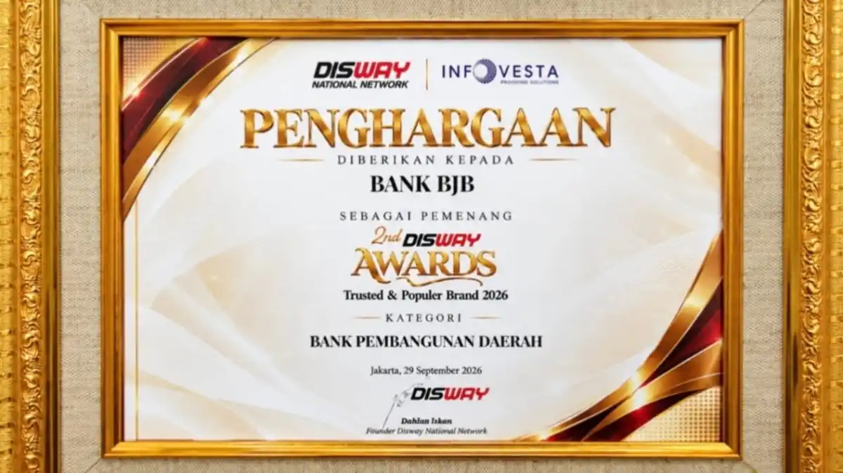 Pengakuan untuk Reputasi Merek Bank BJB pada 2026