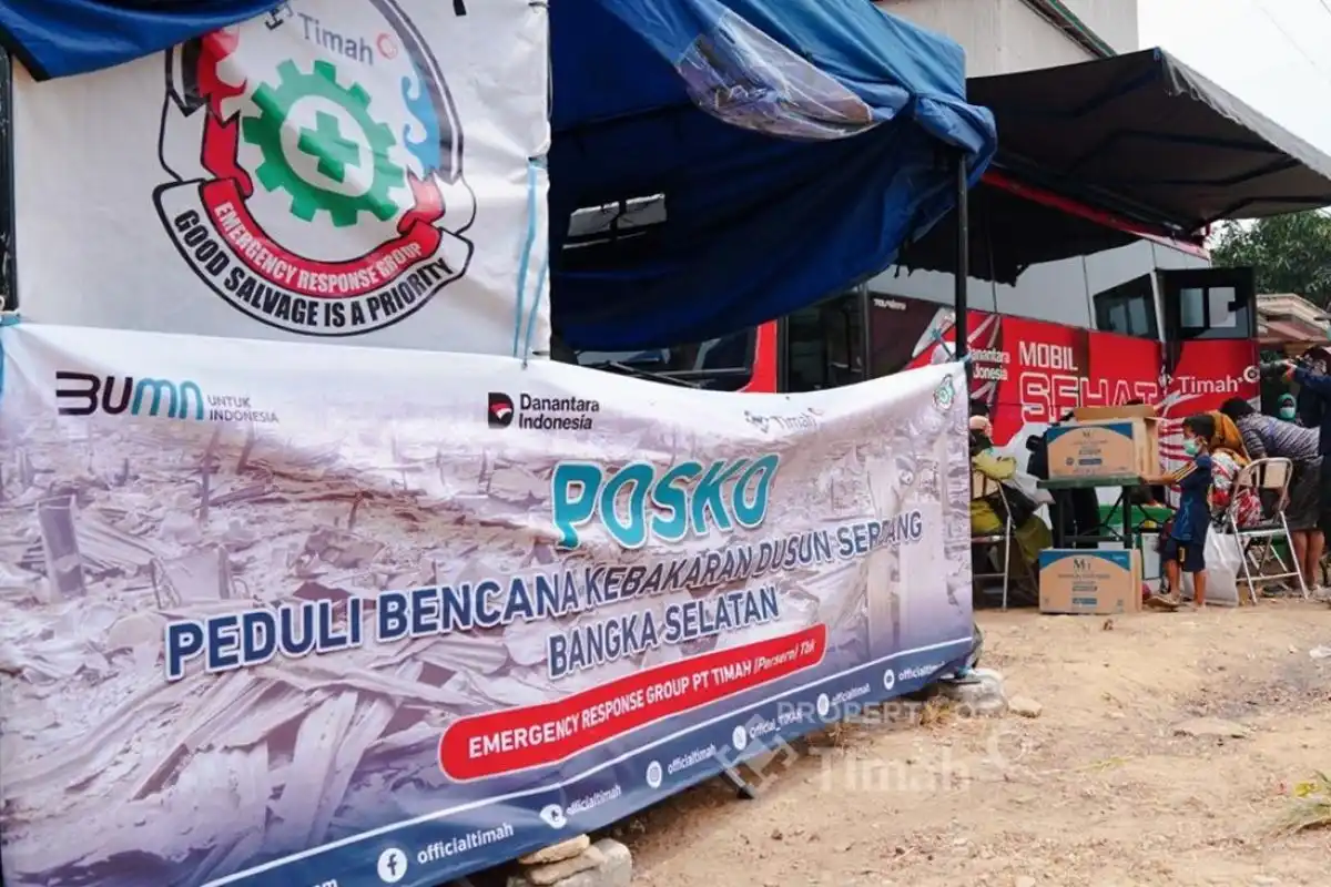 Dukungan Kesehatan dan Sanitasi bagi Warga Terdampak Kebakaran Serdang