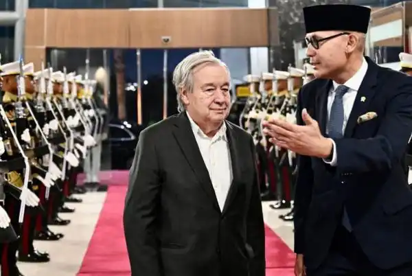 Antonio Guterres Tiba di Indonesia, Agenda Bersama Prabowo Jadi Sorotan