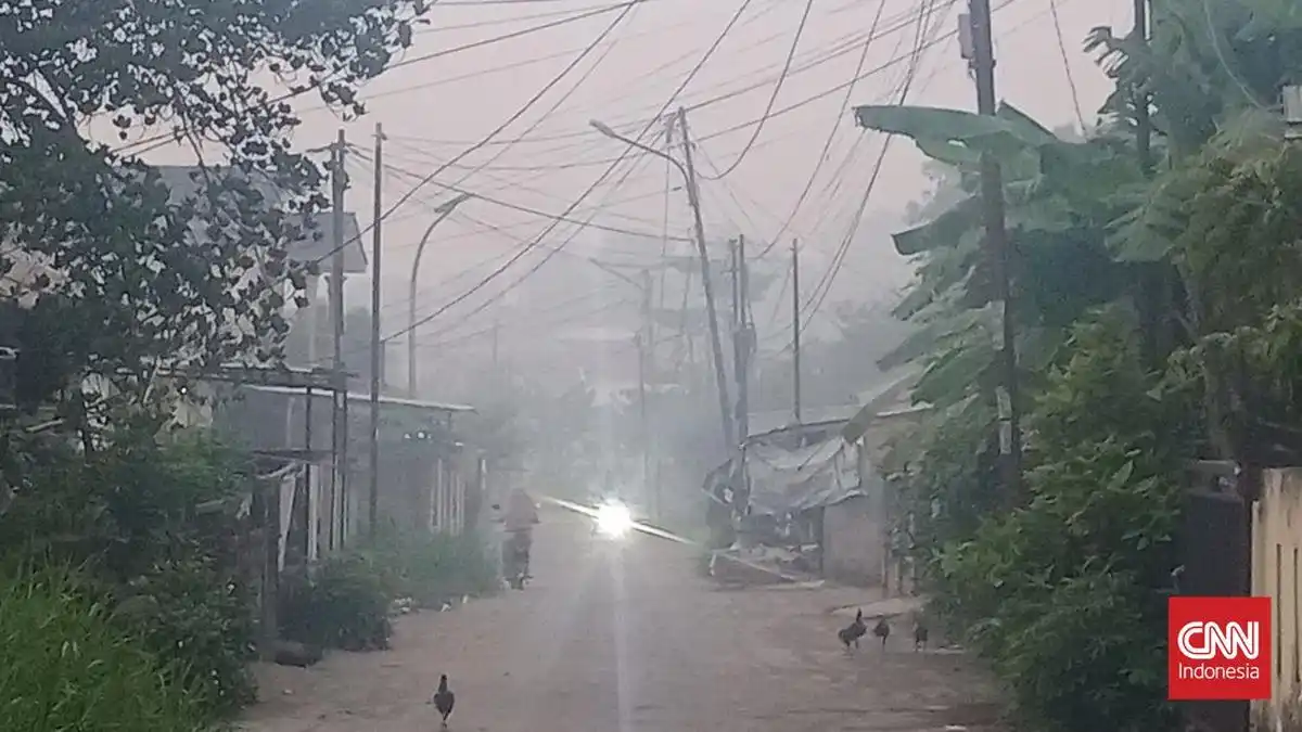 Kabut Asap Kembali Menyelimuti Palembang, Ratusan Titik Panas Terdeteksi di OKI