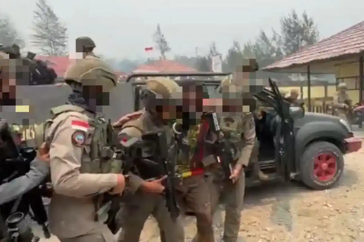 Penangkapan DPO Kasus Pembakaran Kamp PT Unggul di Kabupaten Puncak
