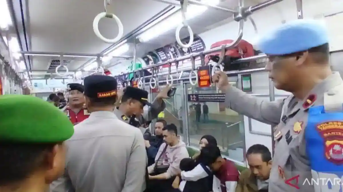 Antisipasi Aksi Mahasiswa di Jakarta, Polisi Tangerang Amankan Stasiun dan Gerbang Tol