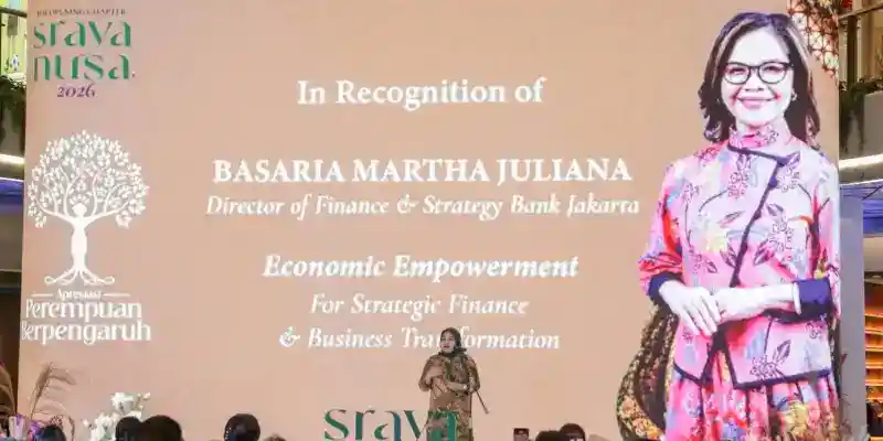 Basaria Martha Juliana Terima Penghargaan CFO Inovatif 2026