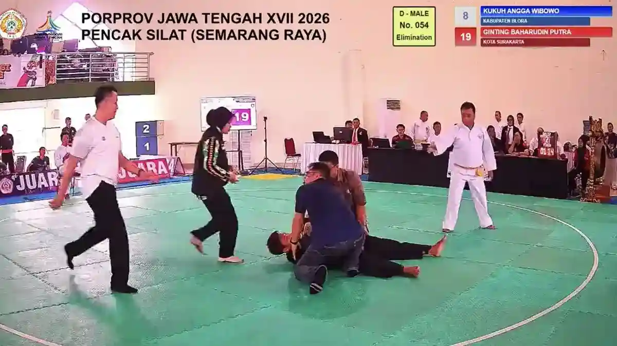 KONI Jateng Jelaskan Penanganan Pesilat yang Kejang dalam Porprov 2026