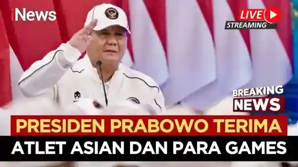 Prabowo Terima Atlet Peraih Medali Asian Games dan Asian Para Games 2026